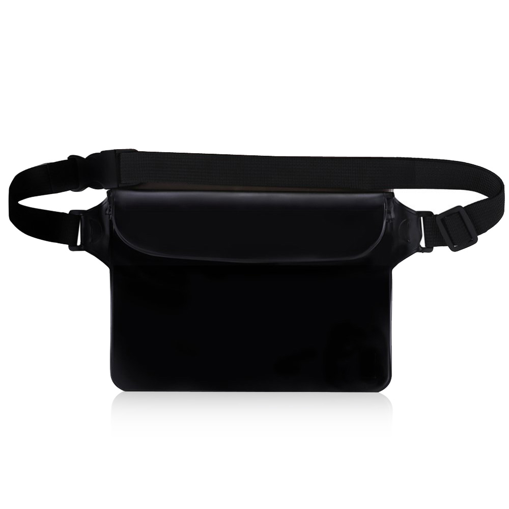 A-One Brand Justerbar vattentät midjeväska - Svart