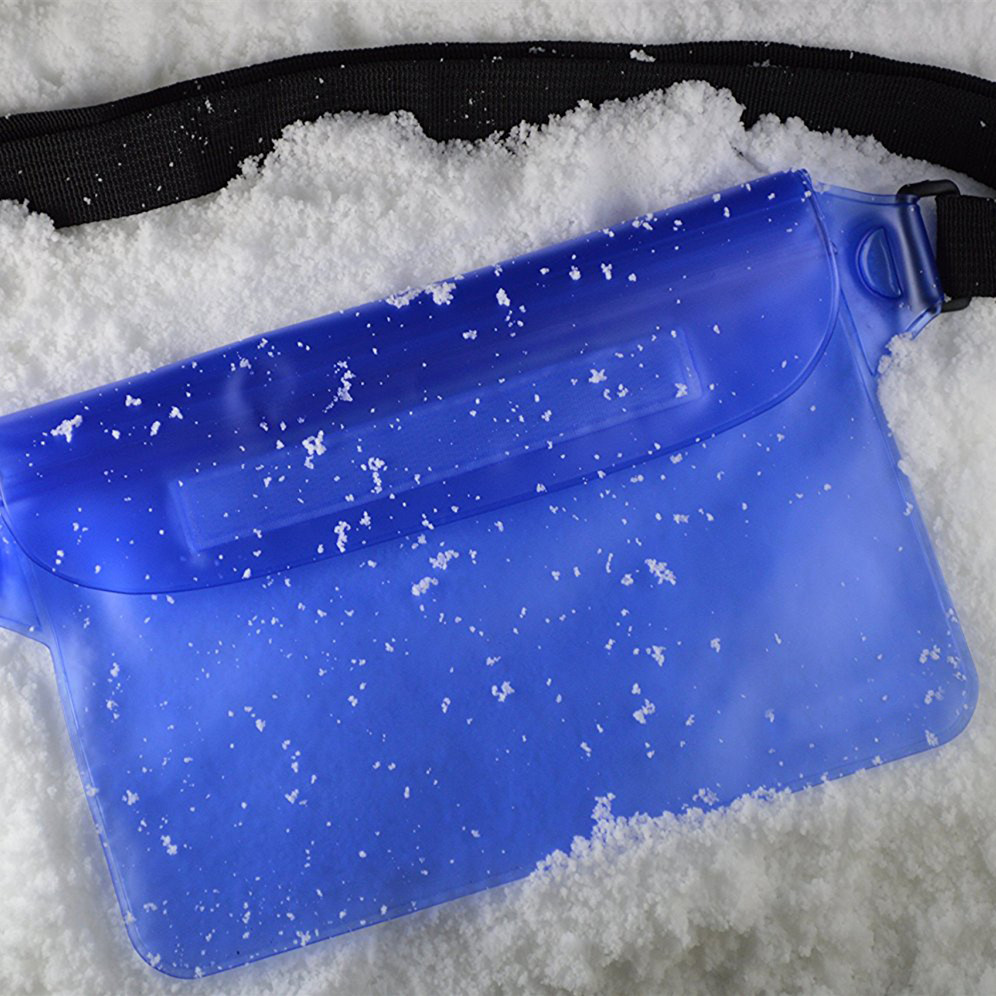 A-One Brand Justerbar vattentät midjeväska - Svart