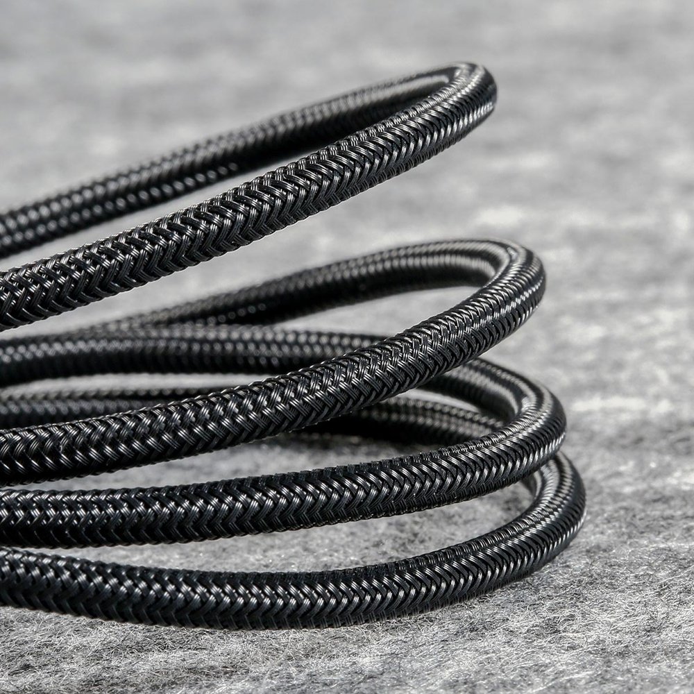 BASEUS BASEUS 4in1 USB-A till lightning 3xUSB-C kabel 1.2m - Svart