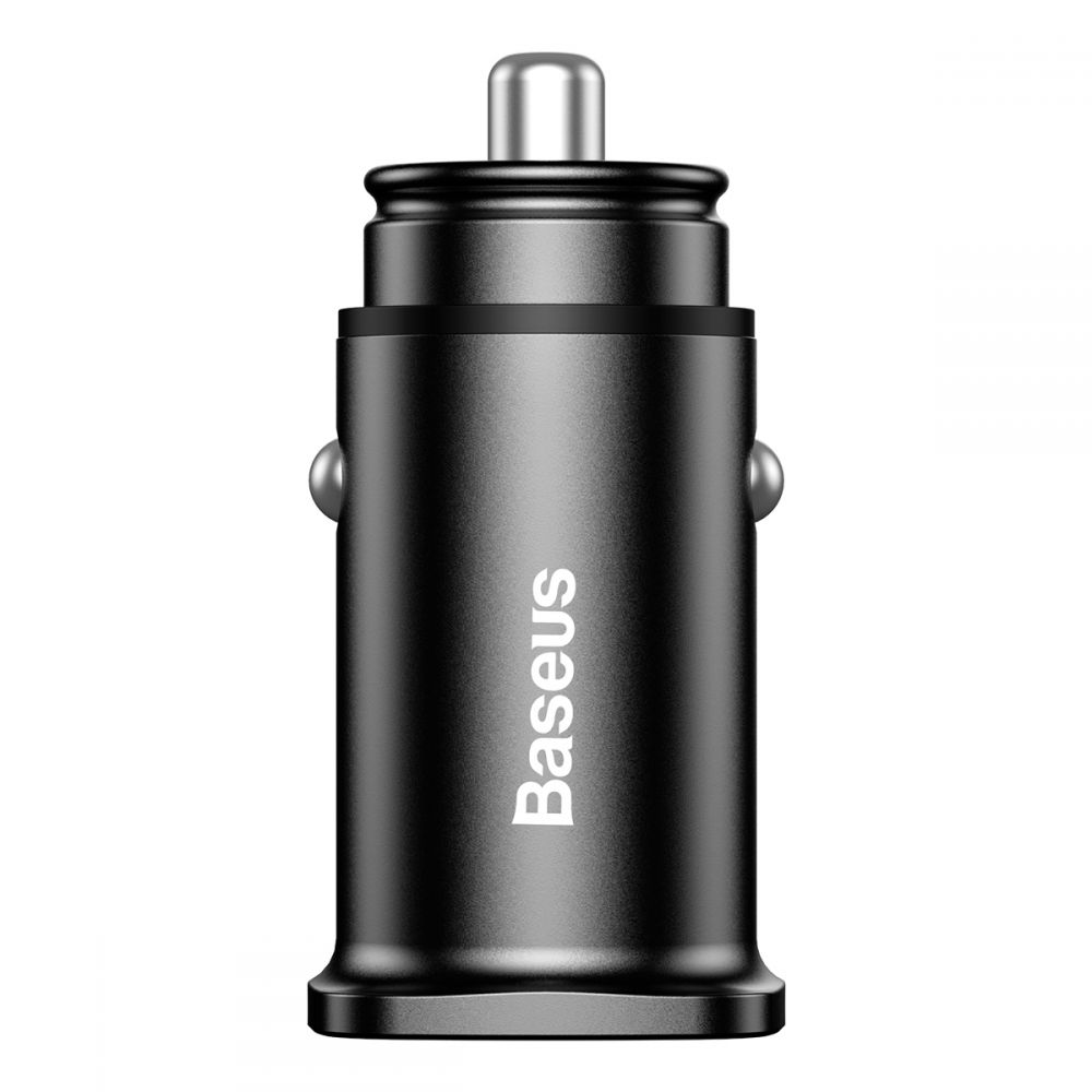 BASEUS Baseus Mini Qc3.0 2-Port Usb Bil Laddare Svart