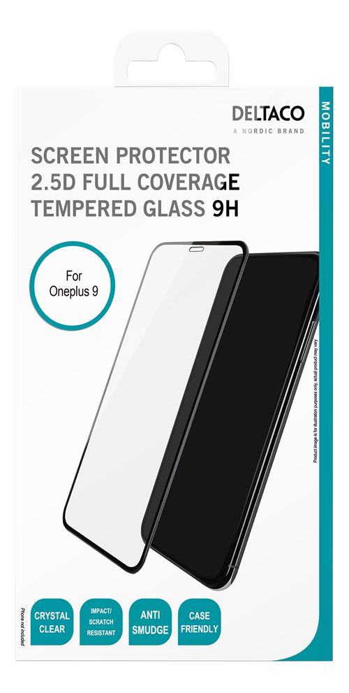 UTGATT1 DELTACO SCRN-OP9 Skärmskydd till Oneplus 9