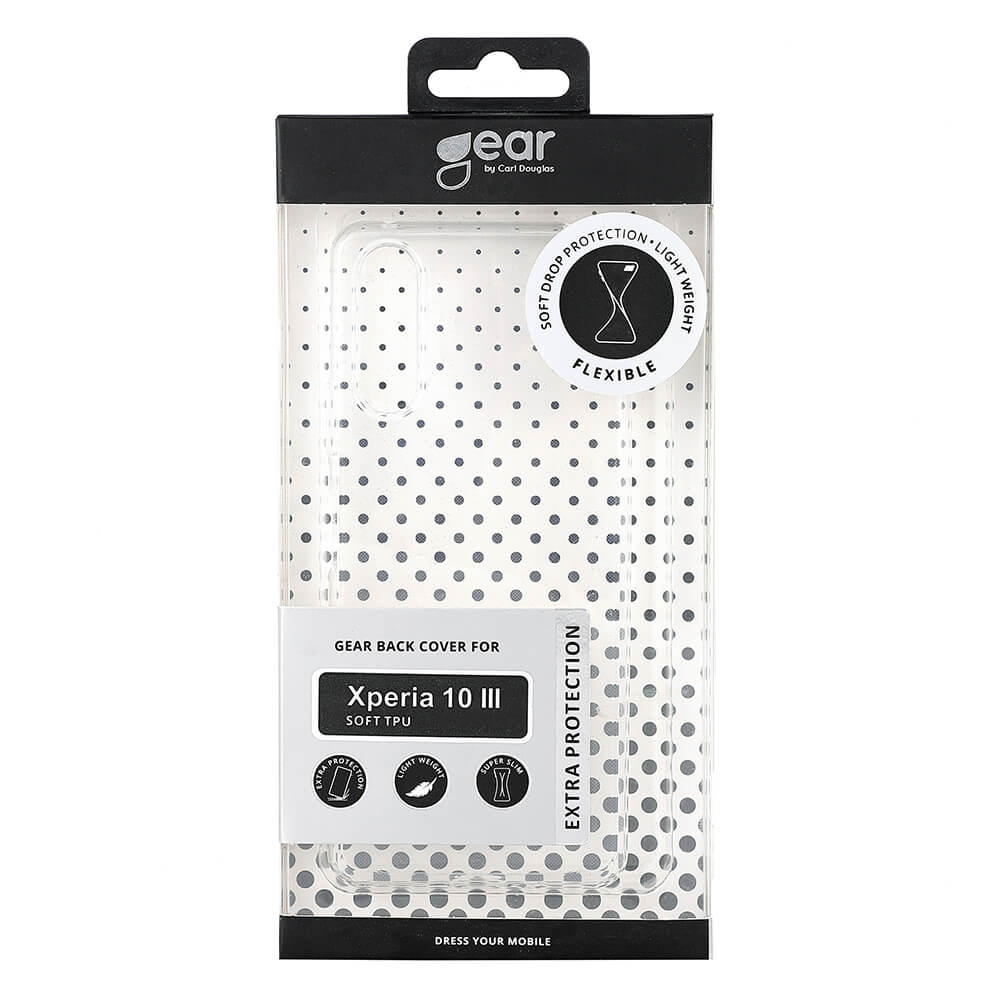 GEAR GEAR Mobilskal TPU Xperia 10 III - Transparent