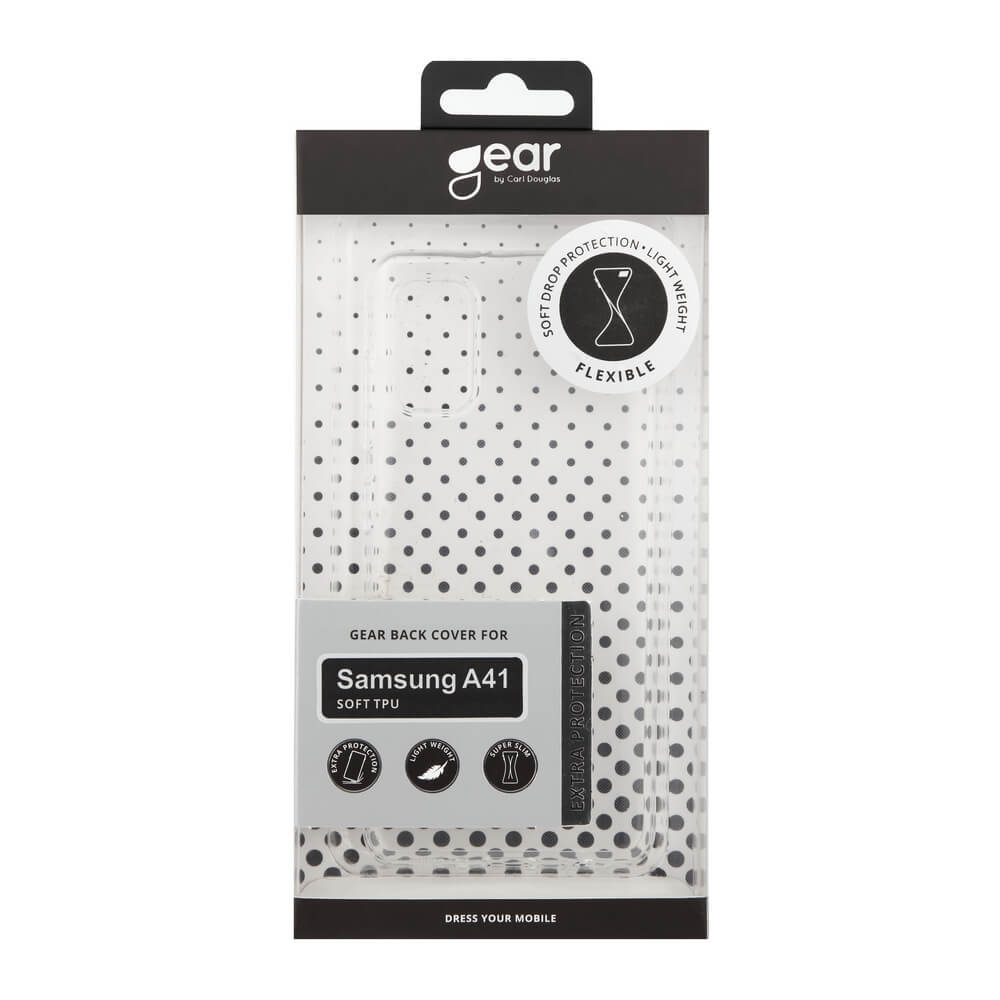 GEAR GEAR Mobilskal TPU Samsung A41 - Transparent