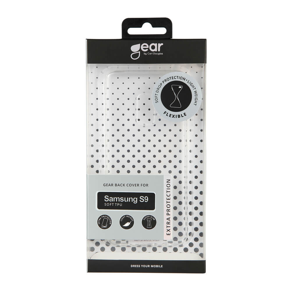 GEAR GEAR Mobilskal TPU Samsung S9 - Transparent