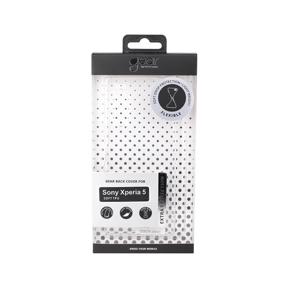 GEAR GEAR Mobilskal Transparent TPU Sony Xperia 5