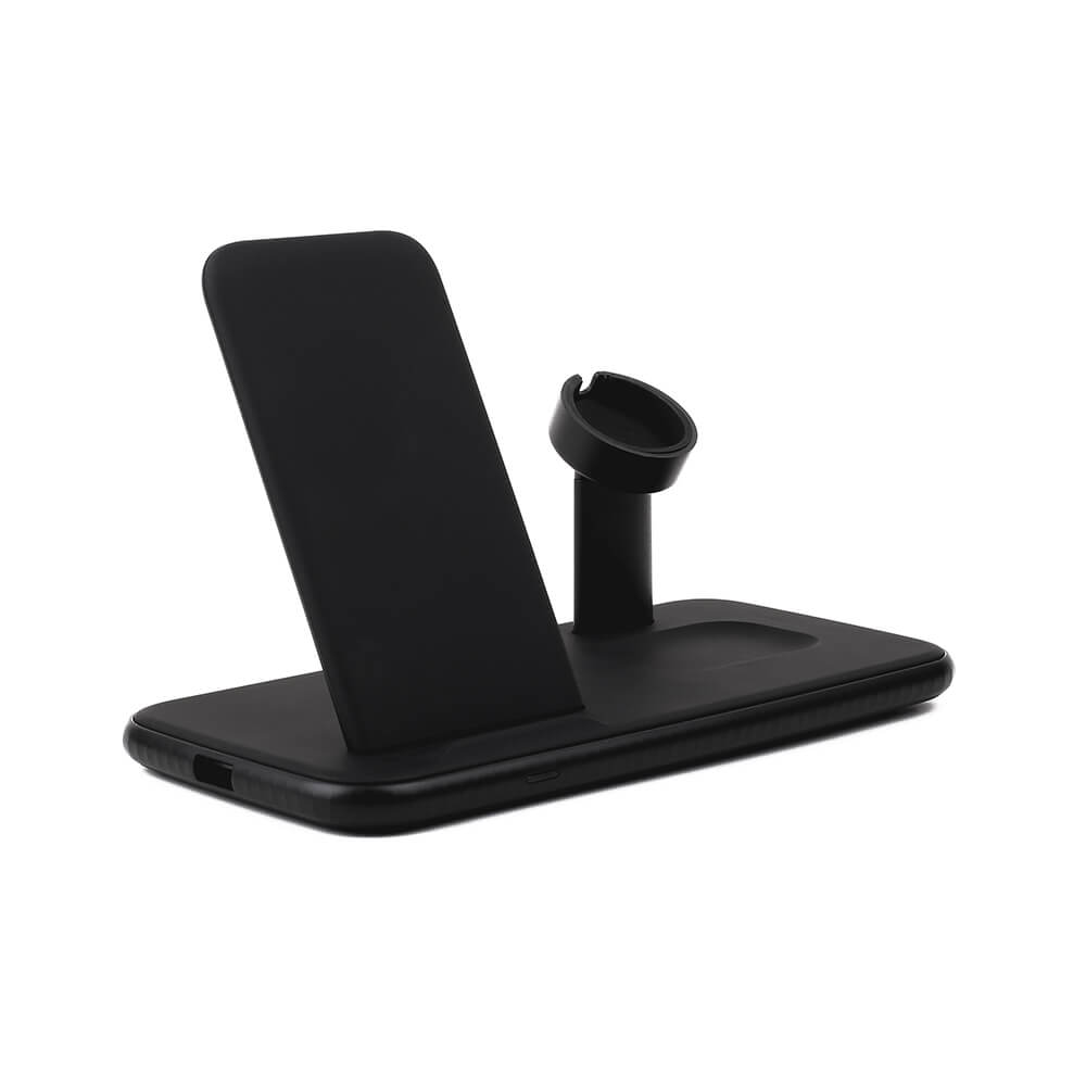 GEAR GEAR - Trådlös Trippel QI Laddare USB-C Ansl. 20W