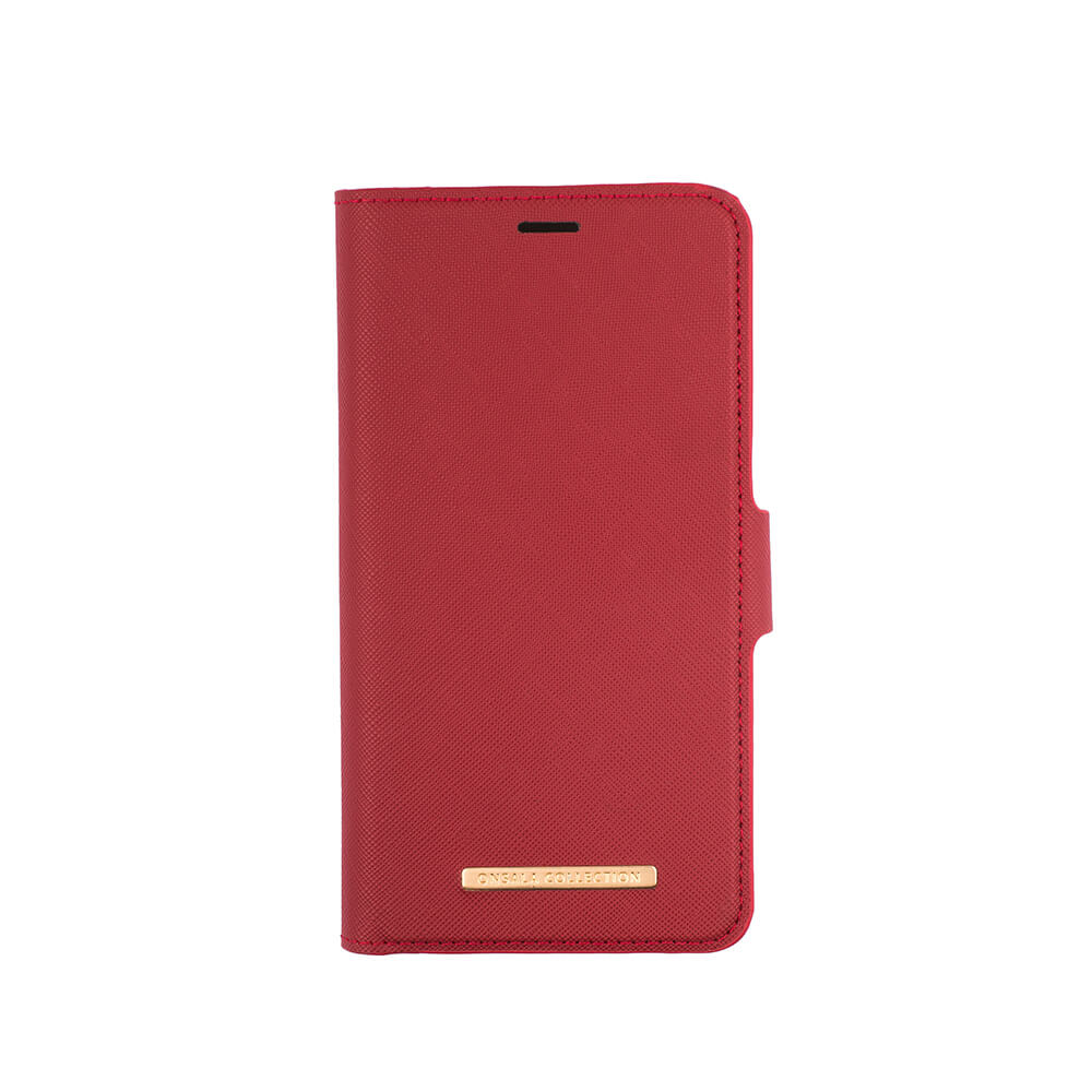 Onsala Onsala Mobilfodral Saffiano Red iPhone 12 Mini