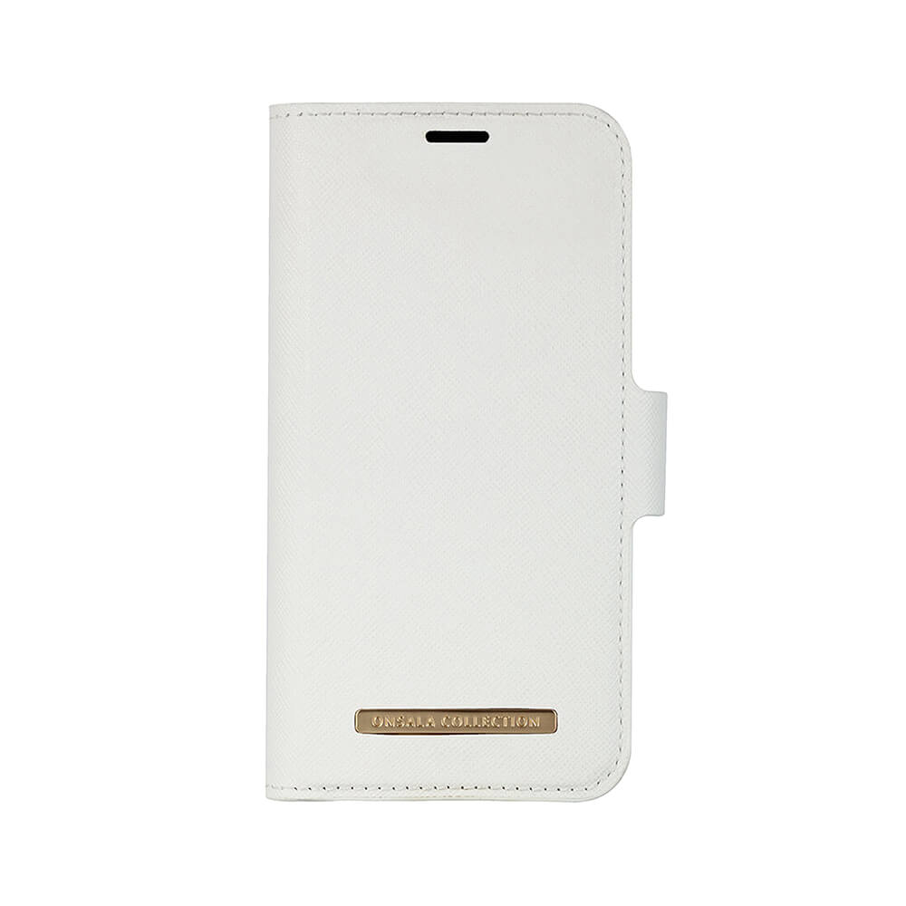 Onsala Onsala Mobilfodral Saffiano White iPhone 12 Mini