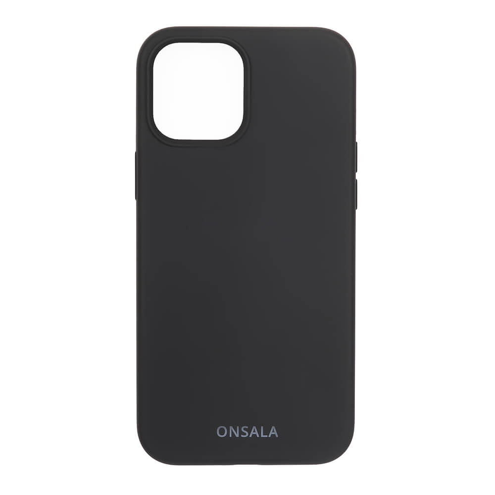 Onsala Onsala Mobilskal Silikon Black iPhone 12 Pro Max