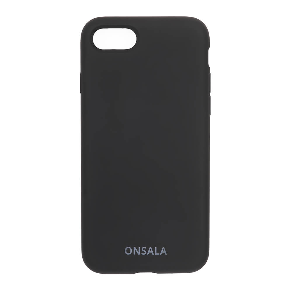 Onsala ONSALA Mobilskal Silikon Black iPhone 7/8/SE 2020