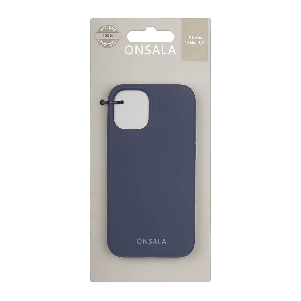 Onsala Collection Onsala Mobilskal Silikon Cobalt Blue iPhone 12 Mini