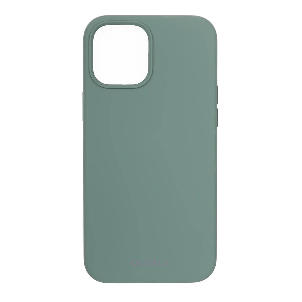 Onsala Onsala Mobilskal Silikon Pine Green iPhone 12 & 12 Pro