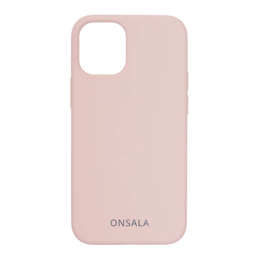 Onsala Onsala Mobilskal Silikon Sand Pink iPhone 12 Mini