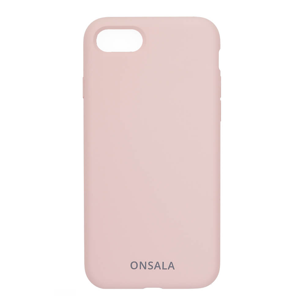 Onsala ONSALA Mobilskal Silikon Sand Pink iPhone 7/8/SE 2020