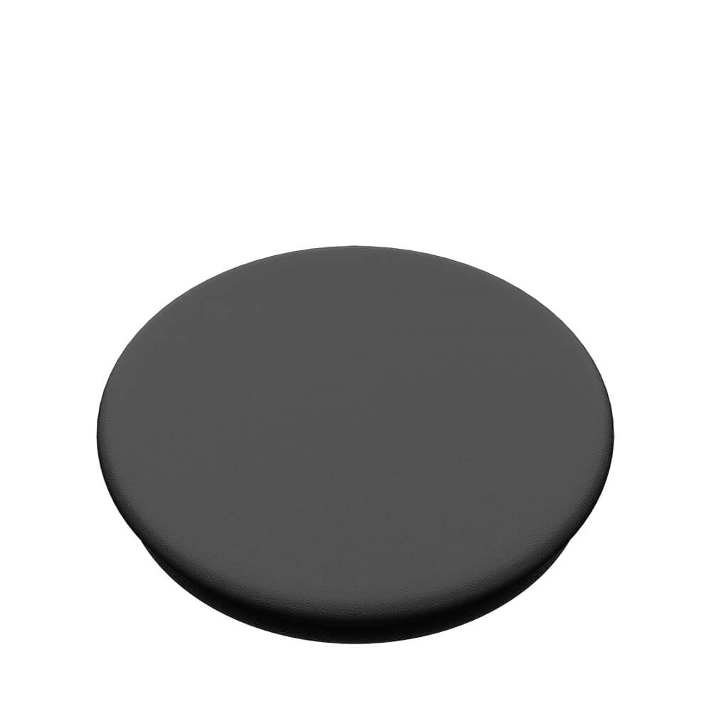 PopSockets POPSOCKETS Black Avtagbart Grip med Ställfunktion