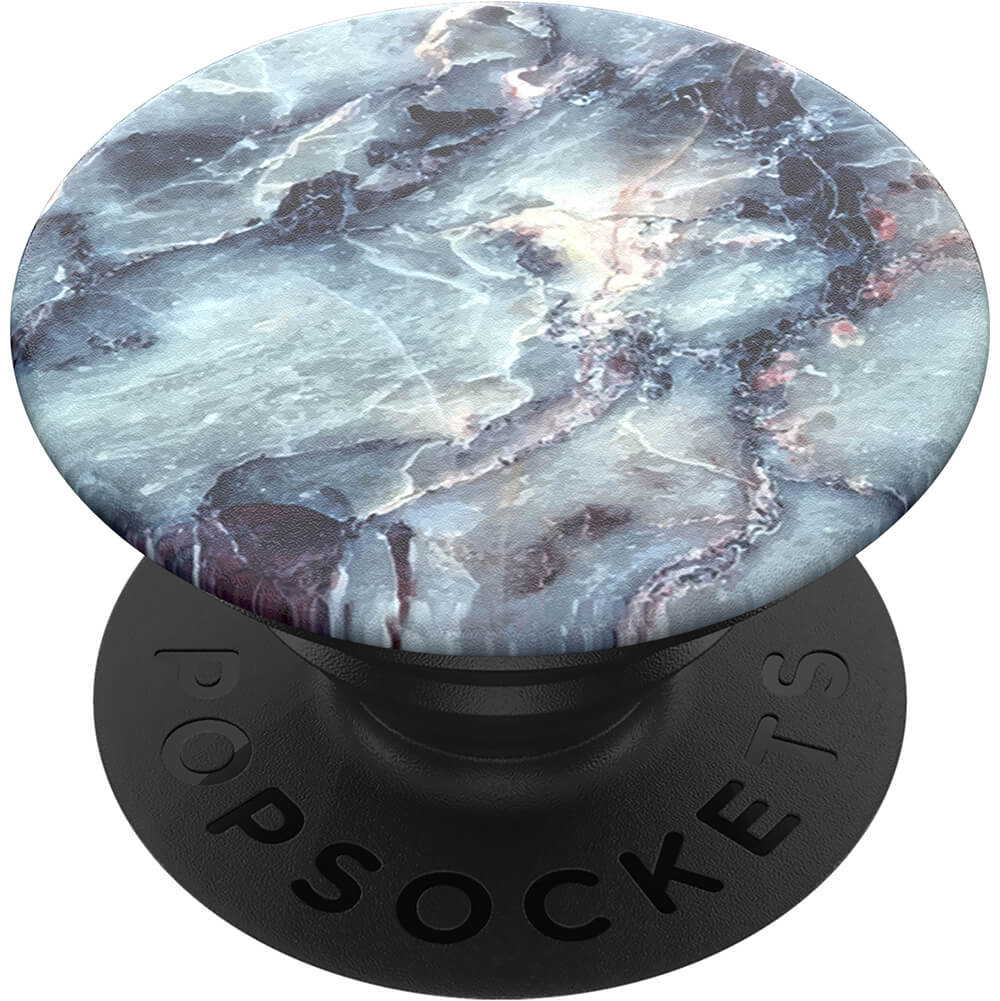 PopSockets POPSOCKETS Blue Marble Avtagbart Grip med Ställfunktion
