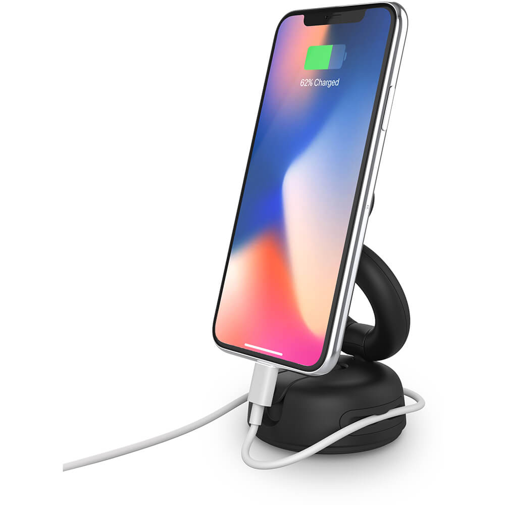 PopSockets POPSOCKETS Car Dash & Windowshield Svart Höjd/vridbar