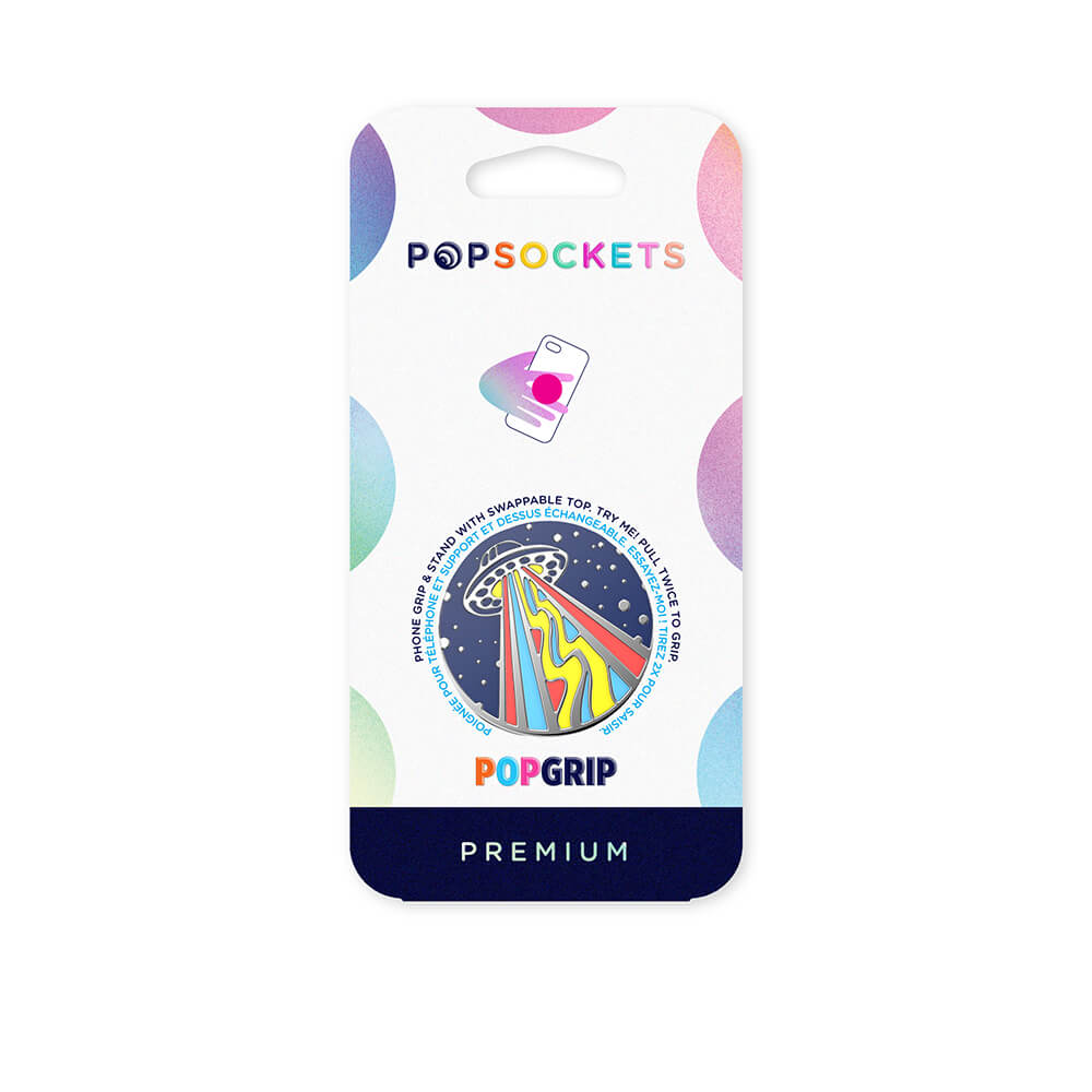 PopSockets POPSOCKETS Enamel Outta This World Navy Avtagbart Grip