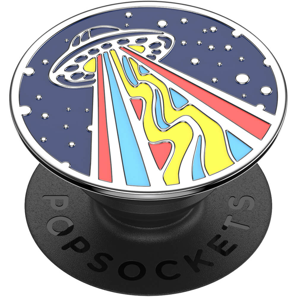 PopSockets POPSOCKETS Enamel Outta This World Navy Avtagbart Grip