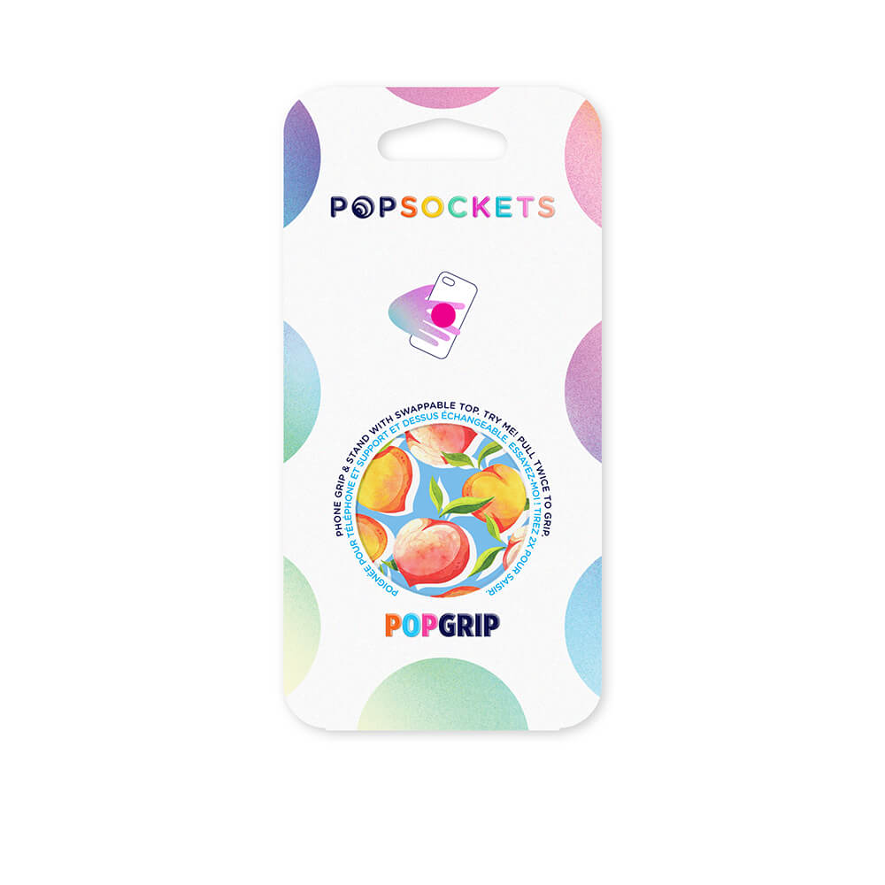 PopSockets POPSOCKETS Just Peachy Gloss Avtagbart Grip med Ställfunktion