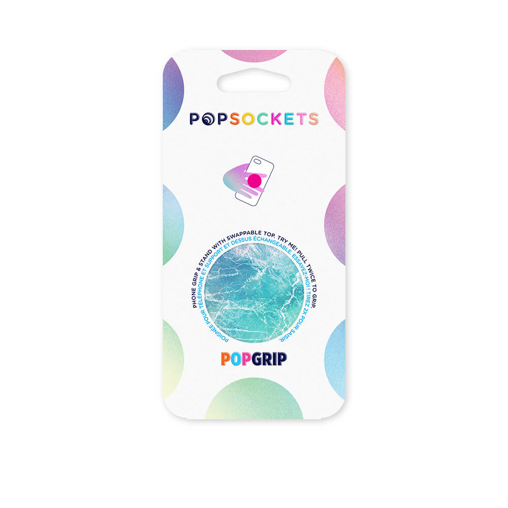 PopSockets POPSOCKETS Ocean View Avtagbart Grip med Ställfunktion