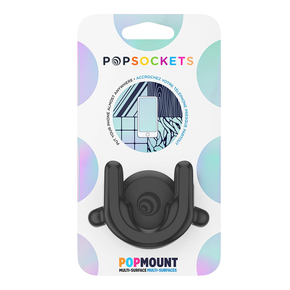 PopSockets POPSOCKETS PopMount Multi-Surface Svart