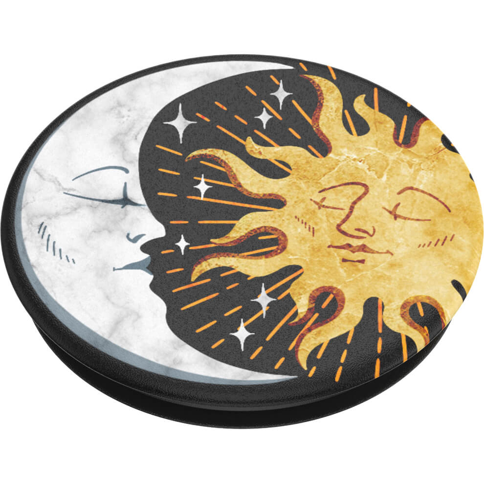 PopSockets POPSOCKETS Sun and Moon Avtagbart Grip med Ställfunktion
