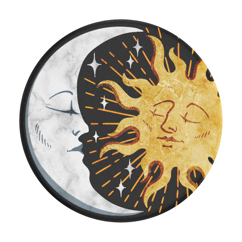 PopSockets POPSOCKETS Sun and Moon Avtagbart Grip med Ställfunktion