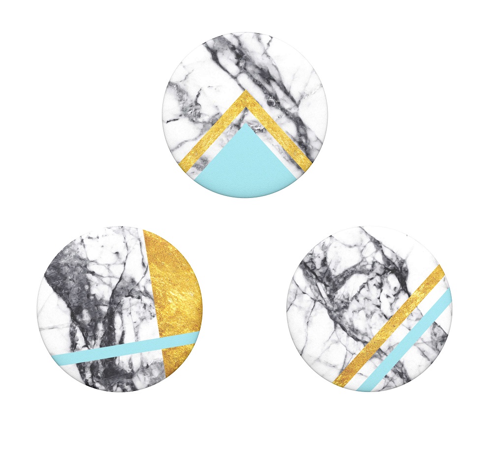 PopSockets POPSOCKETS White Marble Glam 3-pack