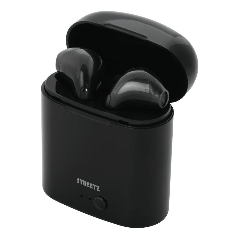 UTGATT1 Streetz TWS-0007 True Wireless Grand semi-in-ear, fodral, Blk