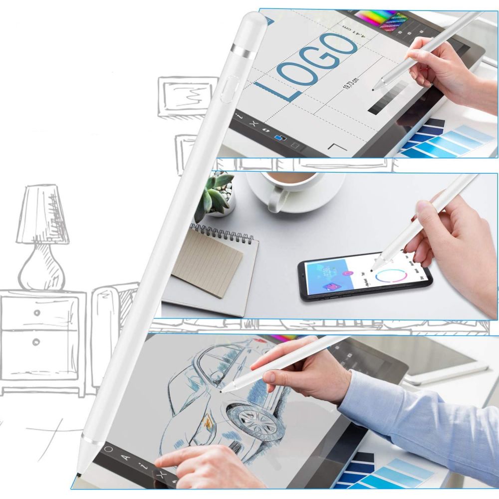 Tech-Protect Active Stylus Penna - Vit