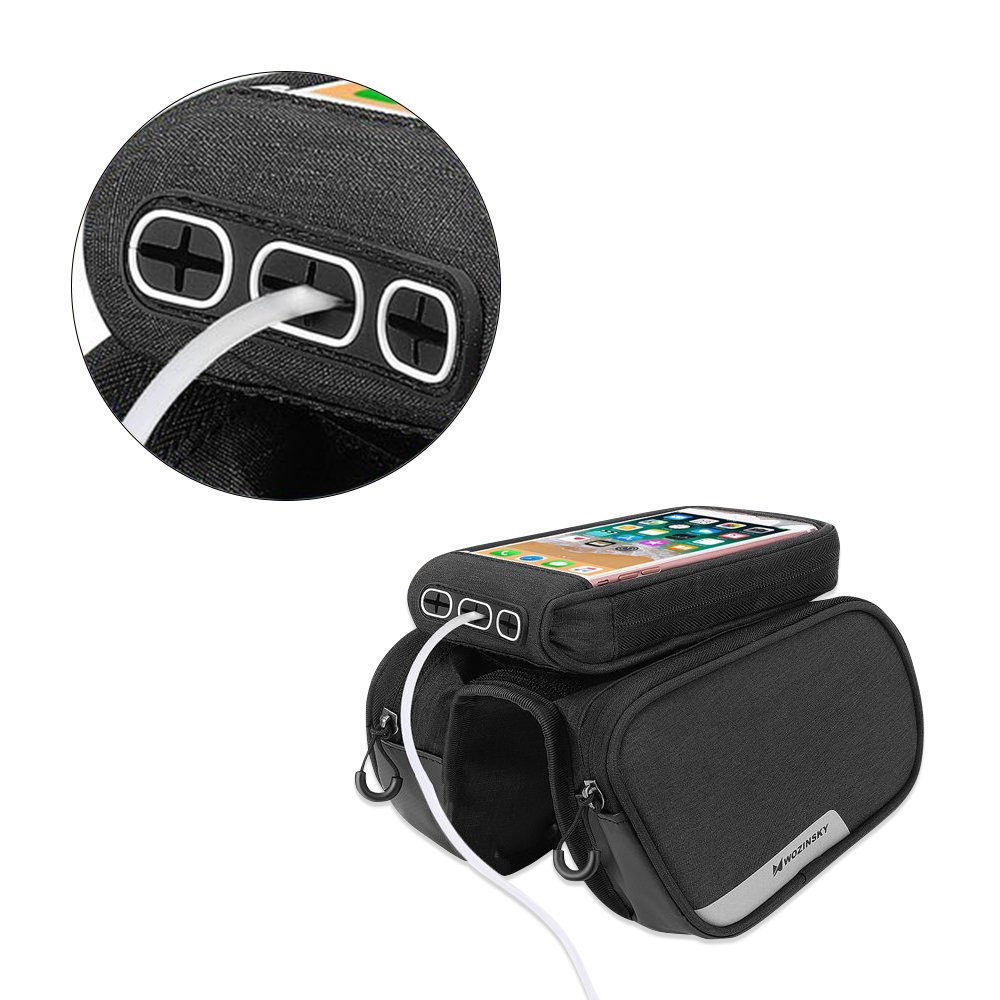 Wozinsky Wozinsky Cykelhållare 6.5 inch 1.5L - Svart