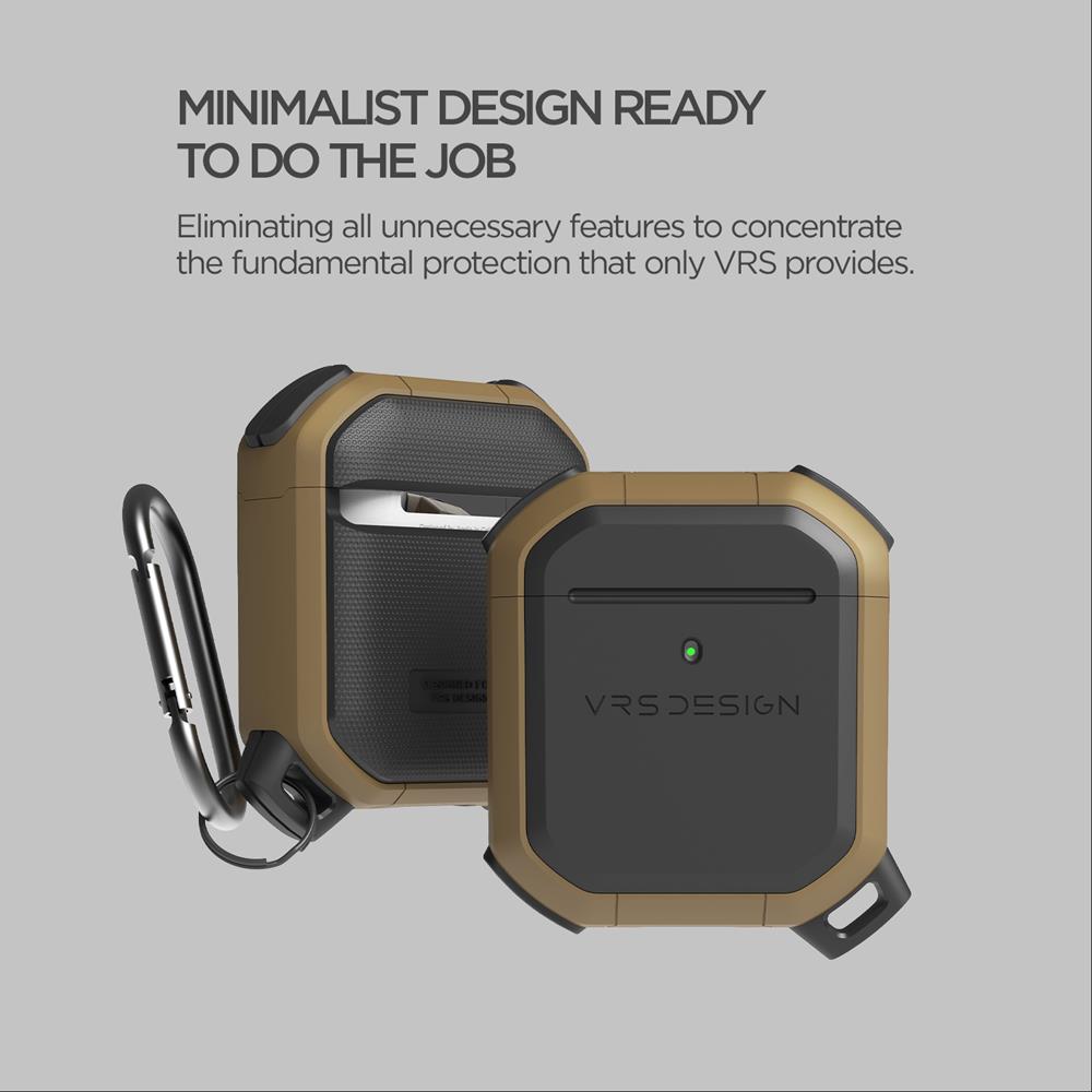 VERUS VRS DESIGN Active Skal Apple Airpods - Sahara Khaki