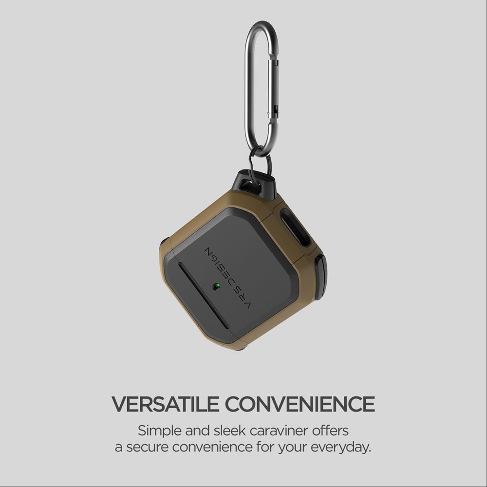 VERUS VRS DESIGN Active Skal Apple Airpods - Sahara Khaki