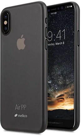 Melkco Melkco Air PP Mobilskal iPhone X/XS - Svart