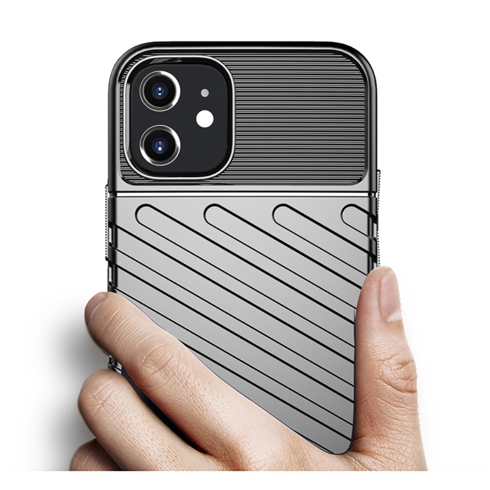 OEM Thunder Twill Texture Skal iPhone 12 Mini - Grön