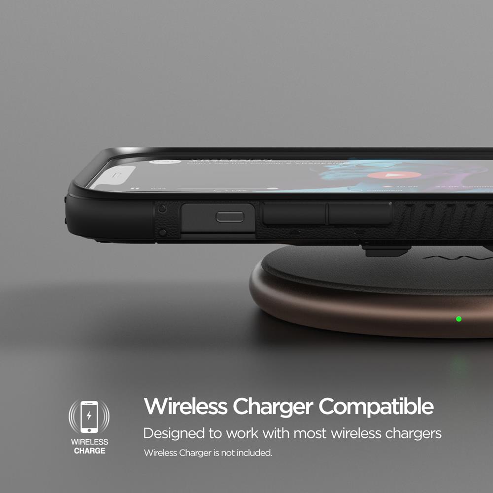 VERUS VRS DESIGN Damda QuickStand iPhone 12 Pro Max Skal - Svart Bronze