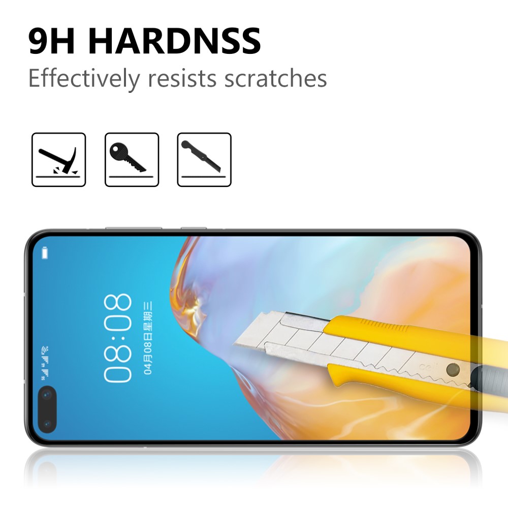 OEM Full-Fit Härdat Glas Skärmskydd till Huawei P40 Pro