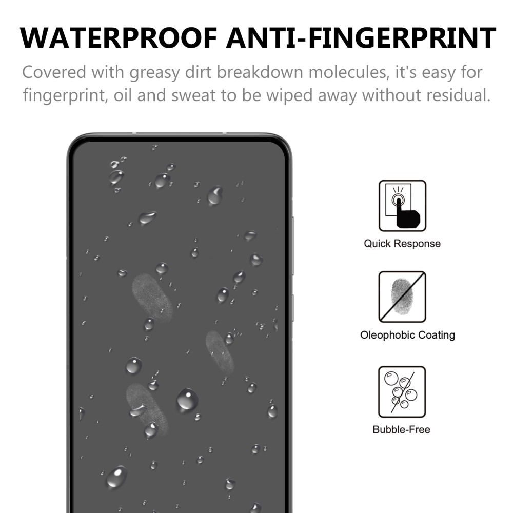 OEM Full-Fit Härdat Glas Skärmskydd till Huawei P40 Pro