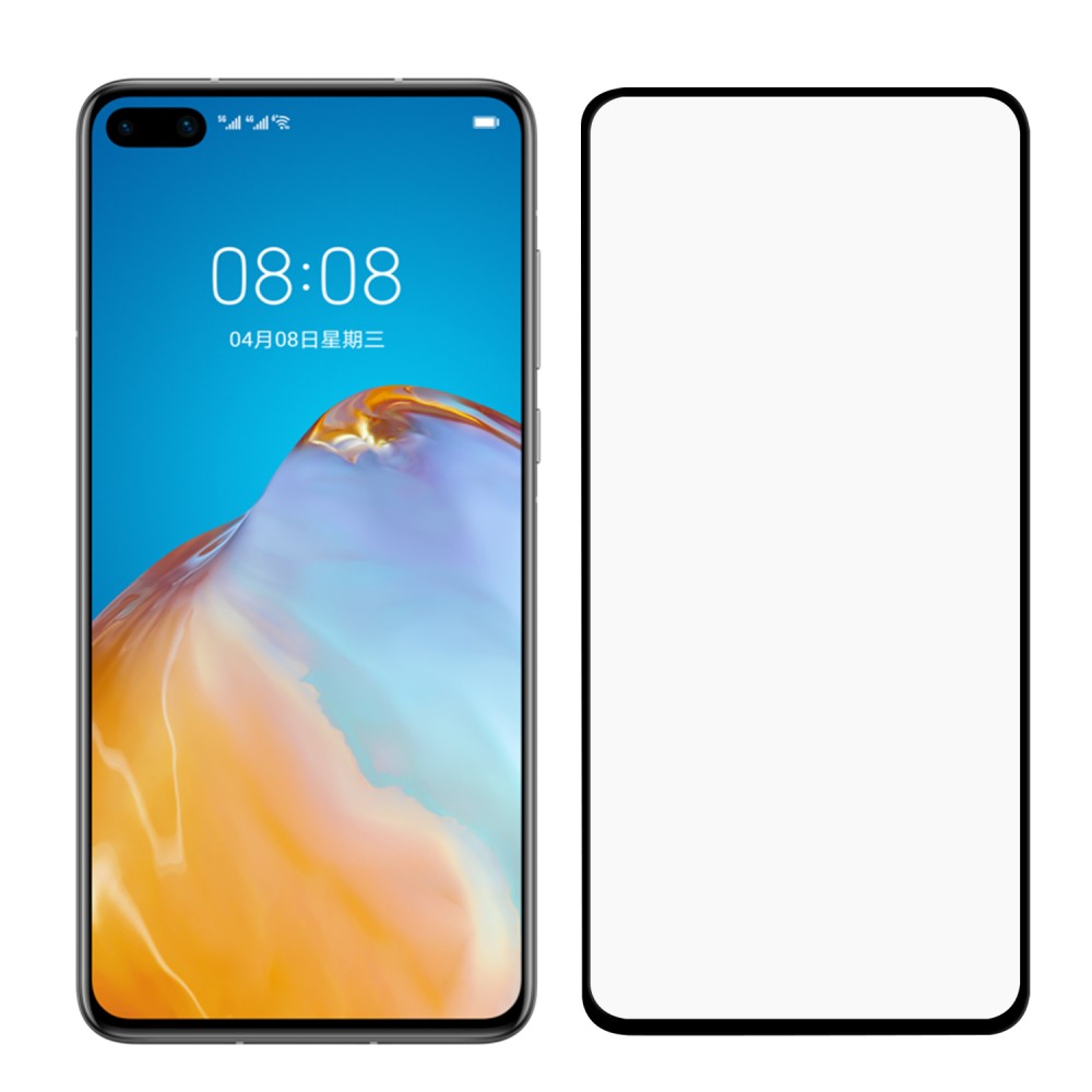 OEM Full-Fit Härdat Glas Skärmskydd till Huawei P40 Pro