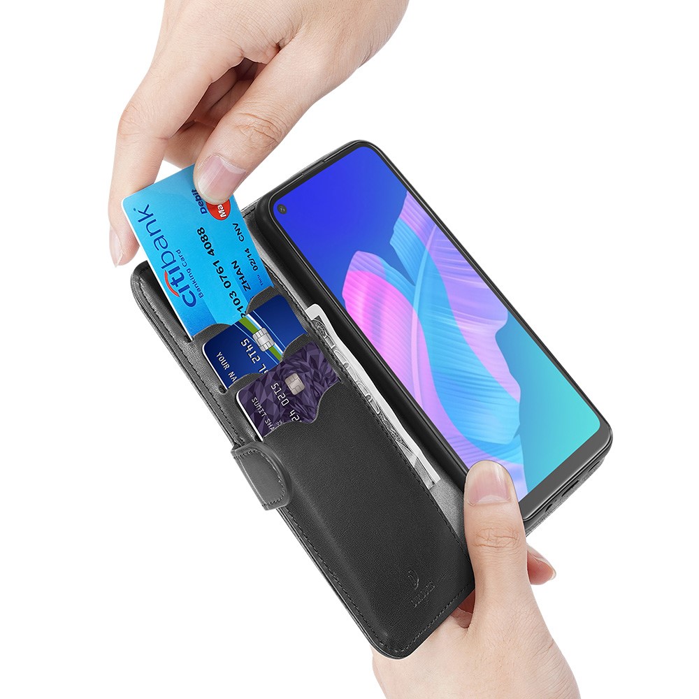 Dux Ducis Dux Ducis Plånboksfodral Huawei P40 Lite E - Svart