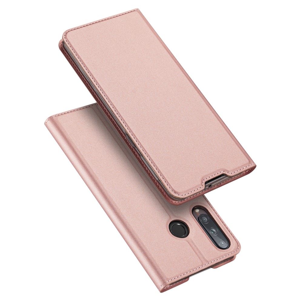 Dux Ducis Dux Ducis Skin Series Plånboksfodral Huawei P40 Lite E - Rose Gold