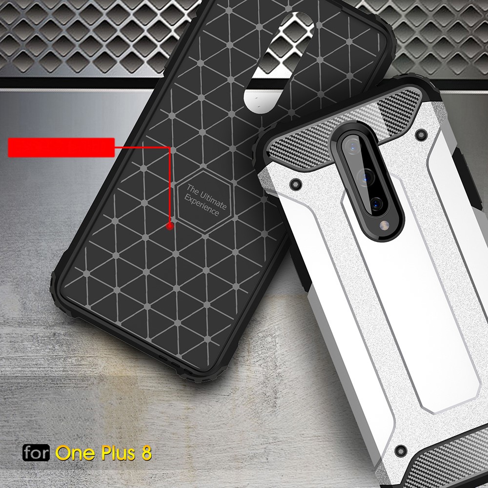 OEM Armor Guard Skal OnePlus 8 - Svart