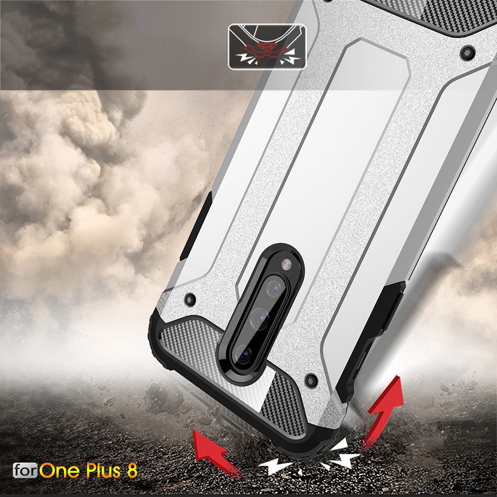 OEM Armor Guard Skal OnePlus 8 - Svart