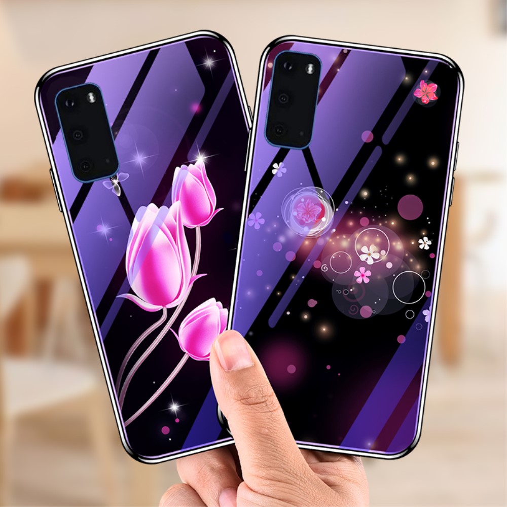 OEM Electroplating Mobilskal för Galaxy S20 Plus - Tulip