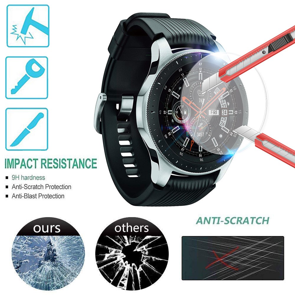 OEM Härdat Glas Skärmskydd för Samsung Galaxy Watch 3 - 41mm