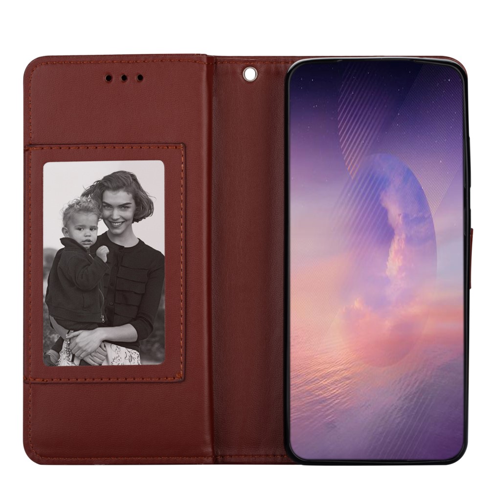 OEM Leather Fodral Till Samsung Galaxy Note 20 Ultra - Brun