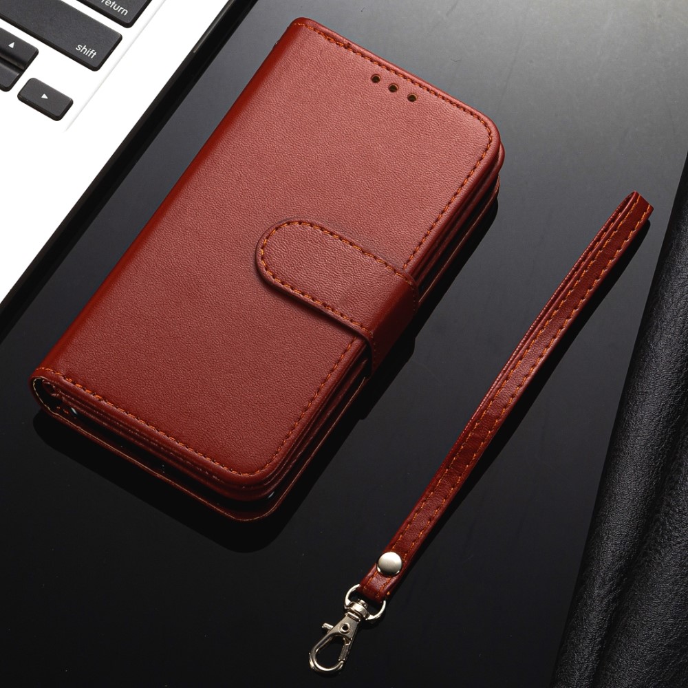 OEM Leather Fodral Till Samsung Galaxy Note 20 Ultra - Brun
