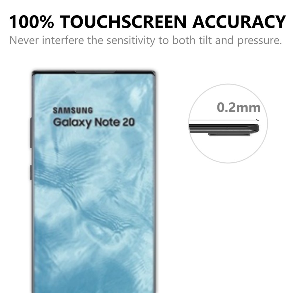OEM 3D Härdat Glas Skärmskydd Till Samsung Galaxy Note 20 - Clear