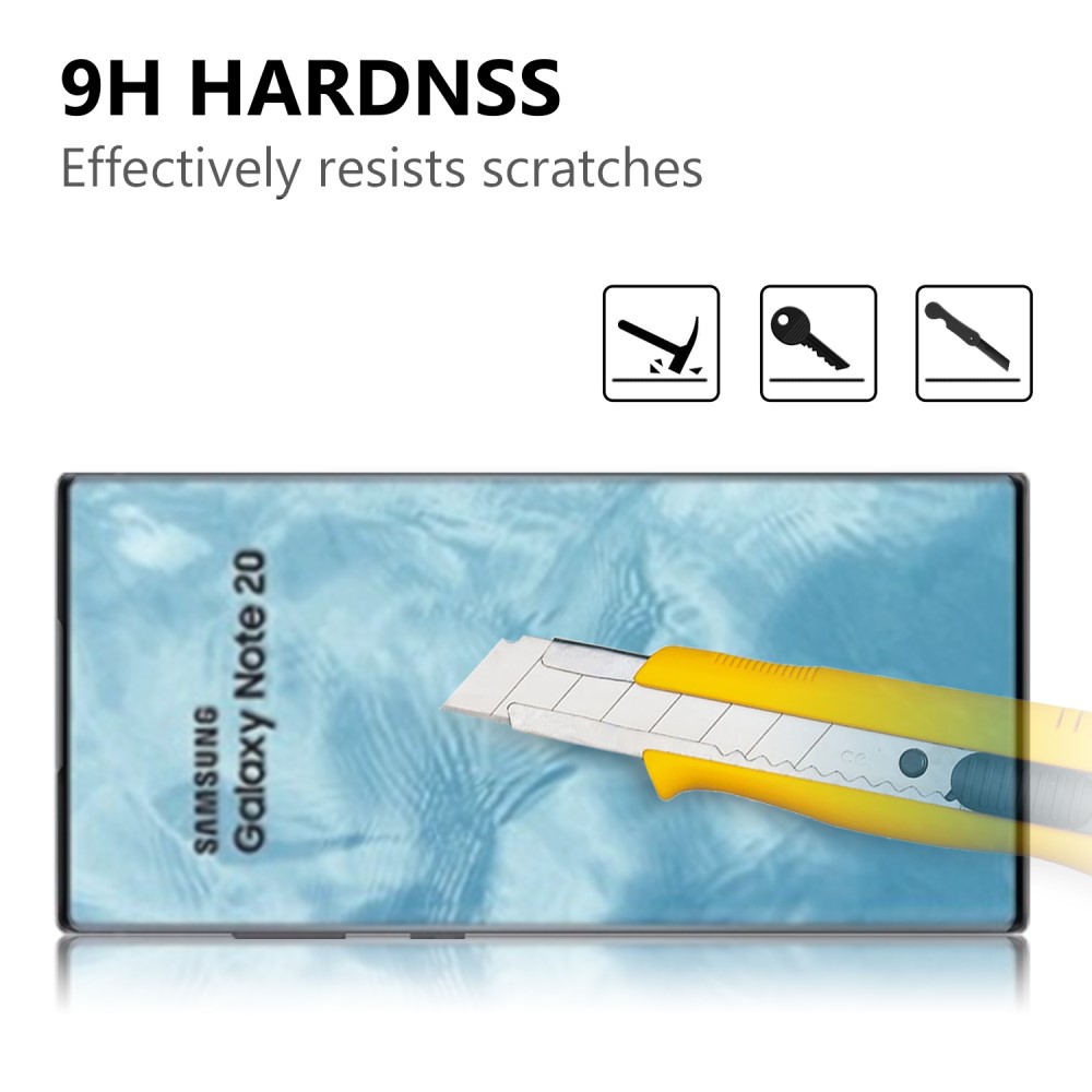 OEM 3D Härdat Glas Skärmskydd Till Samsung Galaxy Note 20 - Clear